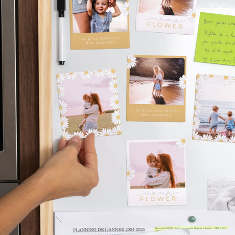 Magnet Objets Lot de 12, magnétique Mama Flower