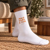Chaussettes homme Blanches Mon Papa à Moi photo N° 2