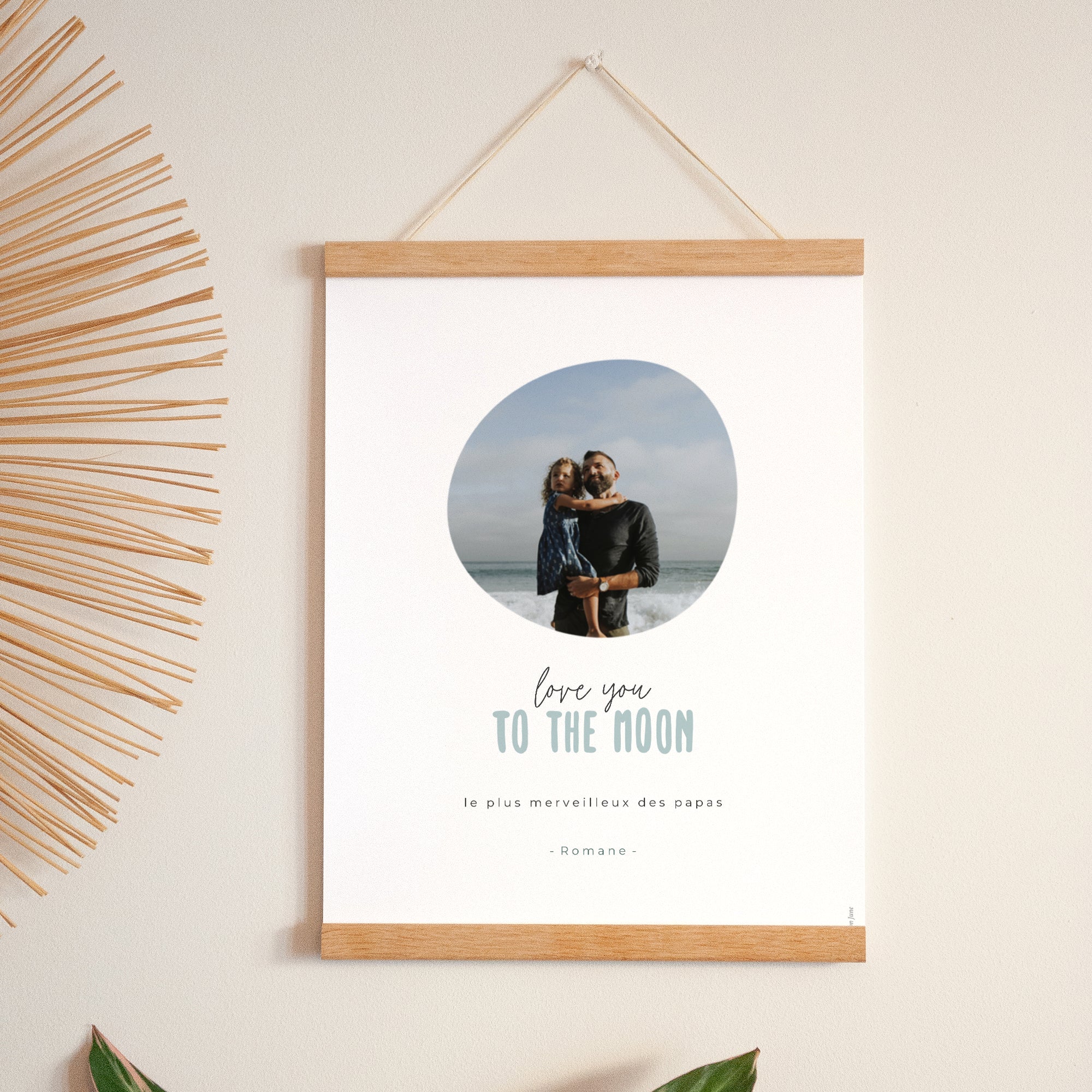 Affiche Portrait 30 x 40 cm To the moon III photo N° 1