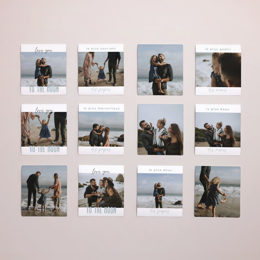 Magnet Objets Lot de 12, magnétique To the moon III photo