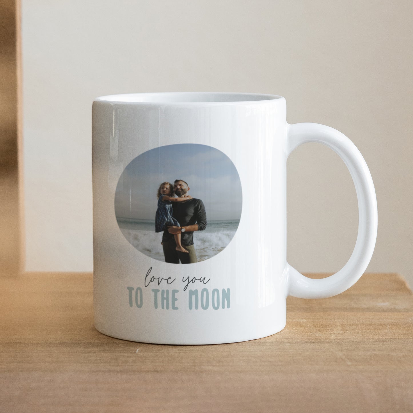 Mug Objets Blanc To the moon photo N° 1