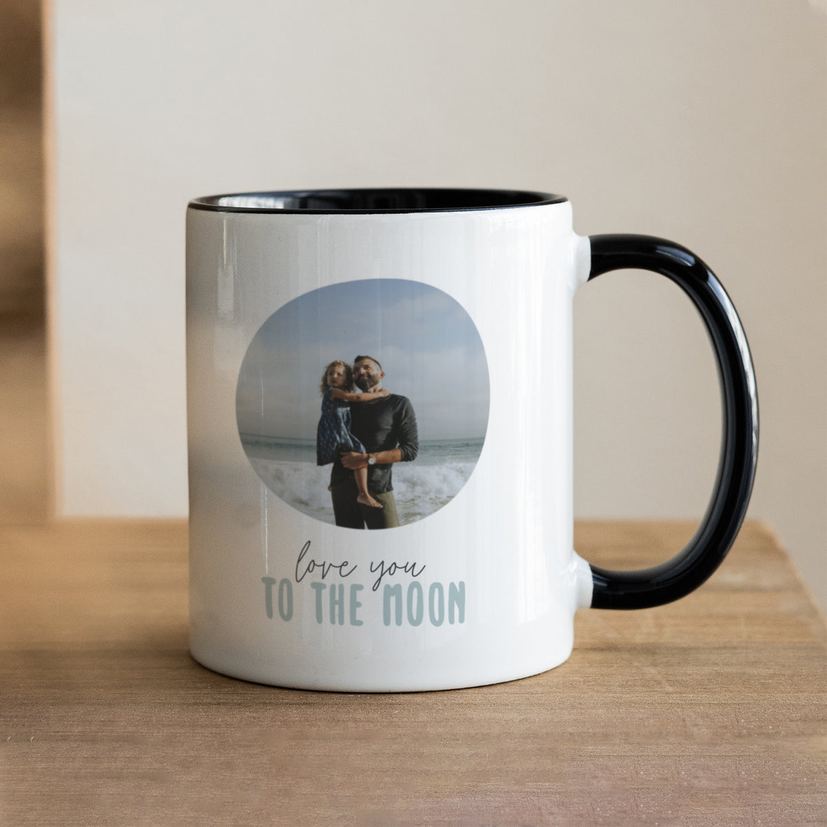 Mug Objets Noir To the moon III photo