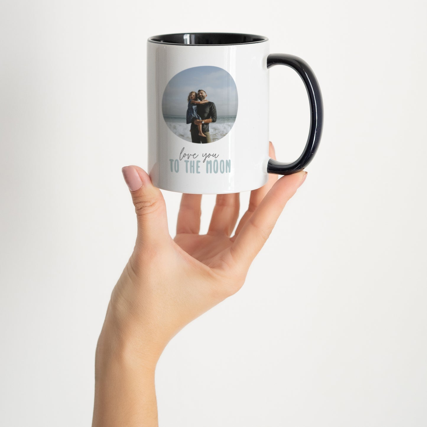 Mug Objets Noir To the moon photo N° 2