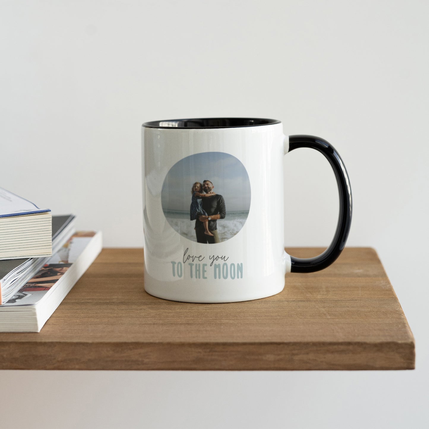 Mug Objets Noir To the moon photo N° 4