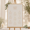 Plan de table Mariage Portrait Terre d'Ocre photo N° 1