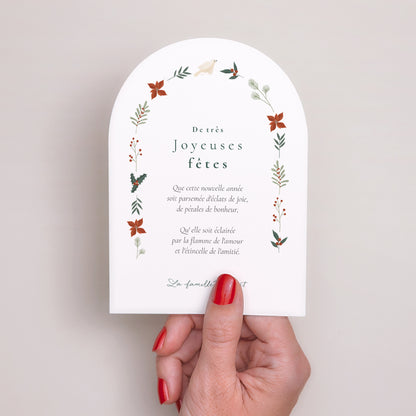 Carte de Noel Fin d'année Petite arche arche élements Noël photo N° 2