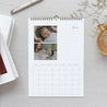 Calendrier Fin d'année Mural A4 Paysage maison sapin photo N° 2