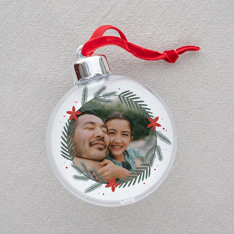 Boule de Noël Fin d'année Ronde Boule à souvenirs