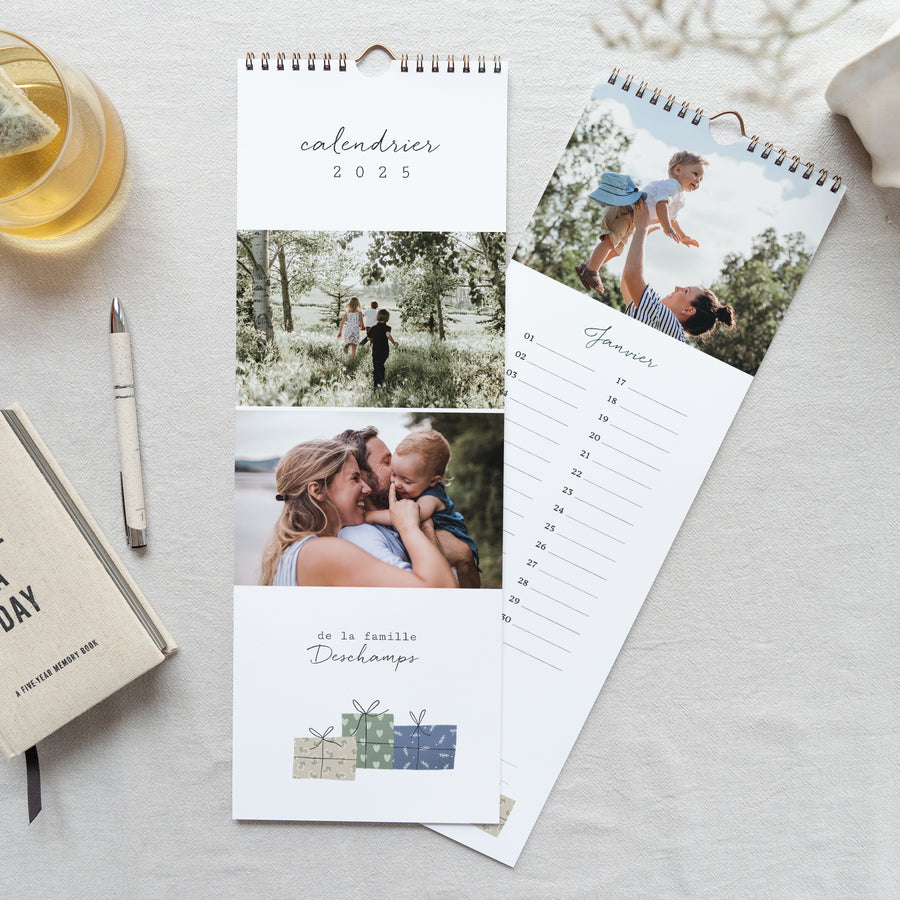 Calendrier Fin d'année Perpétuel Cadeaux photo