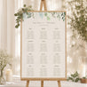 Plan de table Mariage Portrait Végétal, Eclats Dorés photo N° 1