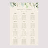 Plan de table Mariage Portrait Végétal, Eclats Dorés photo N° 2