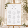Plan de table Mariage Portrait Harmonie Végétale photo N° 1