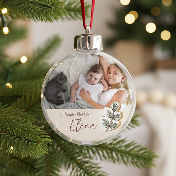 Boule de Noël Fin d'année Ronde Biscuit d'hiver photo