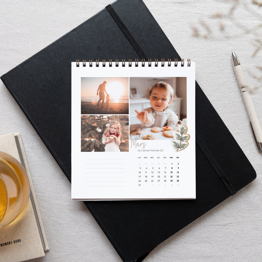 Calendrier Fin d'année Bureau, chevalet Biscuit d'hiver photo N° 3