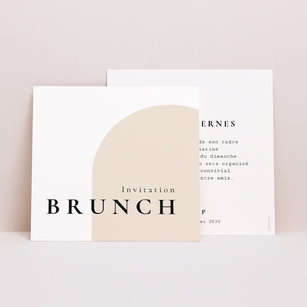 Invitations Mariage Carré Arche photo photo