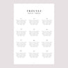 Plan de table Mariage Portrait Arche photo photo N° 2