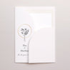 Faire-part Mariage Pochette 2 cartes Alliance Végétale photo N° 1