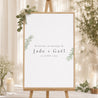 Panneau bienvenue Mariage Portrait 60 x 90 cm Romarin de Provence photo N° 1