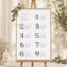 Plan de table Mariage Portrait Douceur d'or photo N° 1