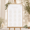 Plan de table Mariage Portrait Bohème crème photo N° 1