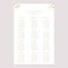 Plan de table Mariage Portrait Bohème crème photo N° 2