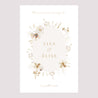 Panneau bienvenue Mariage Portrait 60 x 90 cm Bohème crème photo N° 2
