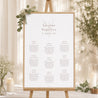 Plan de table Mariage Portrait 60 x 90 cm Fleurs Séchées photo N° 1
