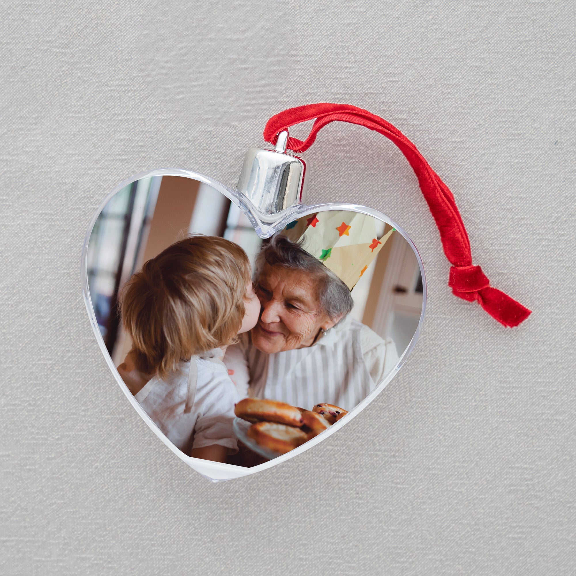 Boule de Noël Fin d'année Cœur Magie à la Maison photo N° 2
