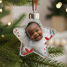 Boule de Noël Fin d'année étoile Baies rouges photo N° 1