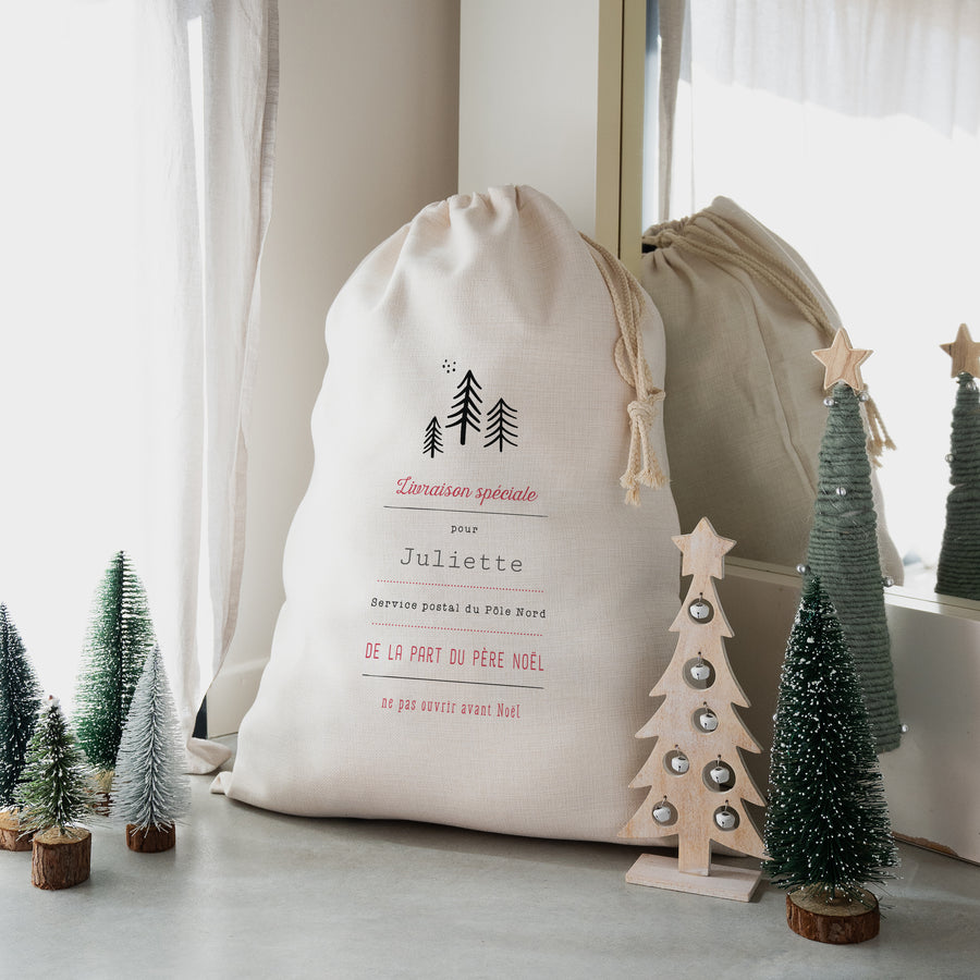 Hotte du père Noël Objets Grand format Livraison Spéciale photo