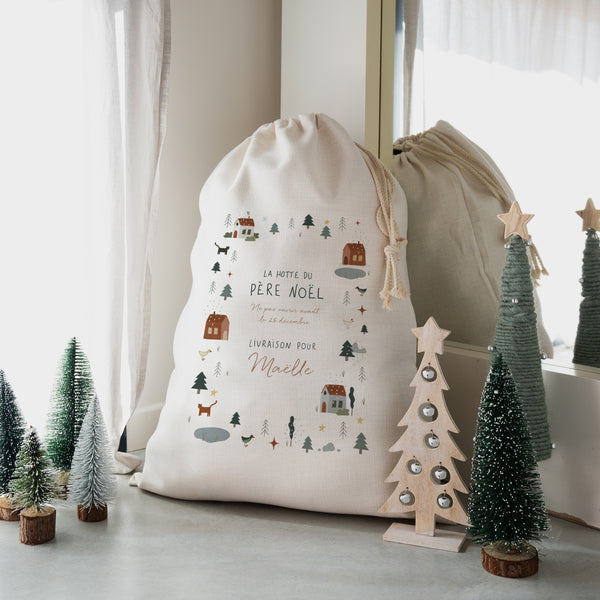 Sac de rangement Grand format Village de Noël photo