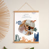 Affiche Naissance Portrait 30 x 40 cm Il était une fois les animaux marins photo N° 1