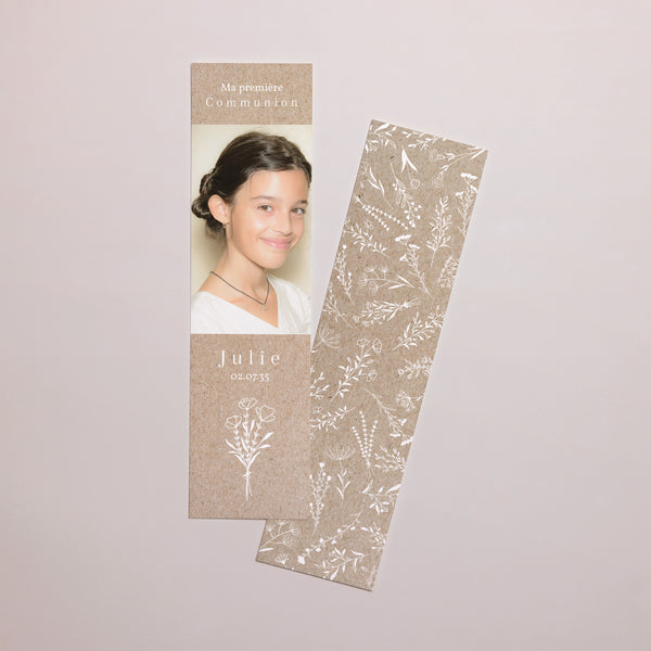 Marque-page Communion Marque-page Liberty Blanc photo