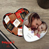 Boite métallique coeur, garnie de chocolats Bouquet de Fête photo N° 1