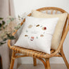 Coussin Beige naturel Tea time photo N° 2
