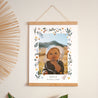 Affiche Naissance Portrait 30 x 40 cm Féerie de la nature photo N° 1