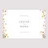 Panneau bienvenue Mariage Paysage 90 x 60 cm Bouquet champêtre photo N° 2