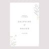 Panneau bienvenue Mariage Portrait 60 x 90 cm Champêtre fleuri photo N° 2