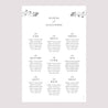 Plan de table Mariage Portrait 60 x 90 cm Petit Brin Chic photo N° 2