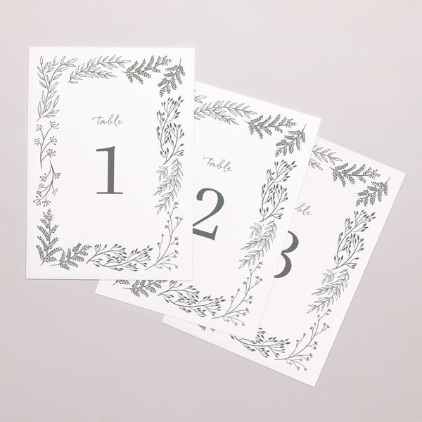 Marque table Mariage Rectangle Cadre floral photo
