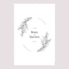 Panneau bienvenue Mariage Portrait 60 x 90 cm Branche d'Olivier photo N° 2