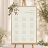 Plan de table Mariage Portrait Bouquet Bohème photo N° 1