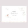 Panneau bienvenue Mariage Paysage 90 x 60 cm Le Voyage d'une Vie photo N° 2
