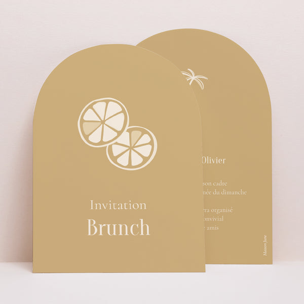 Invitations Mariage Petite arche Sous le sunlight photo