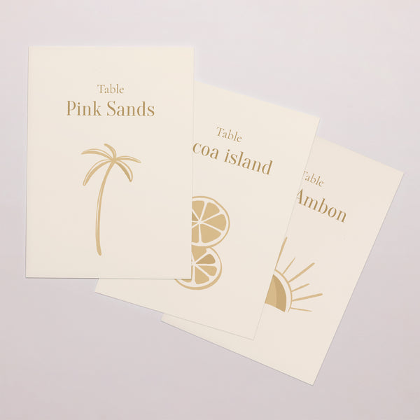 Marque table Mariage Rectangle Sous le sunlight photo