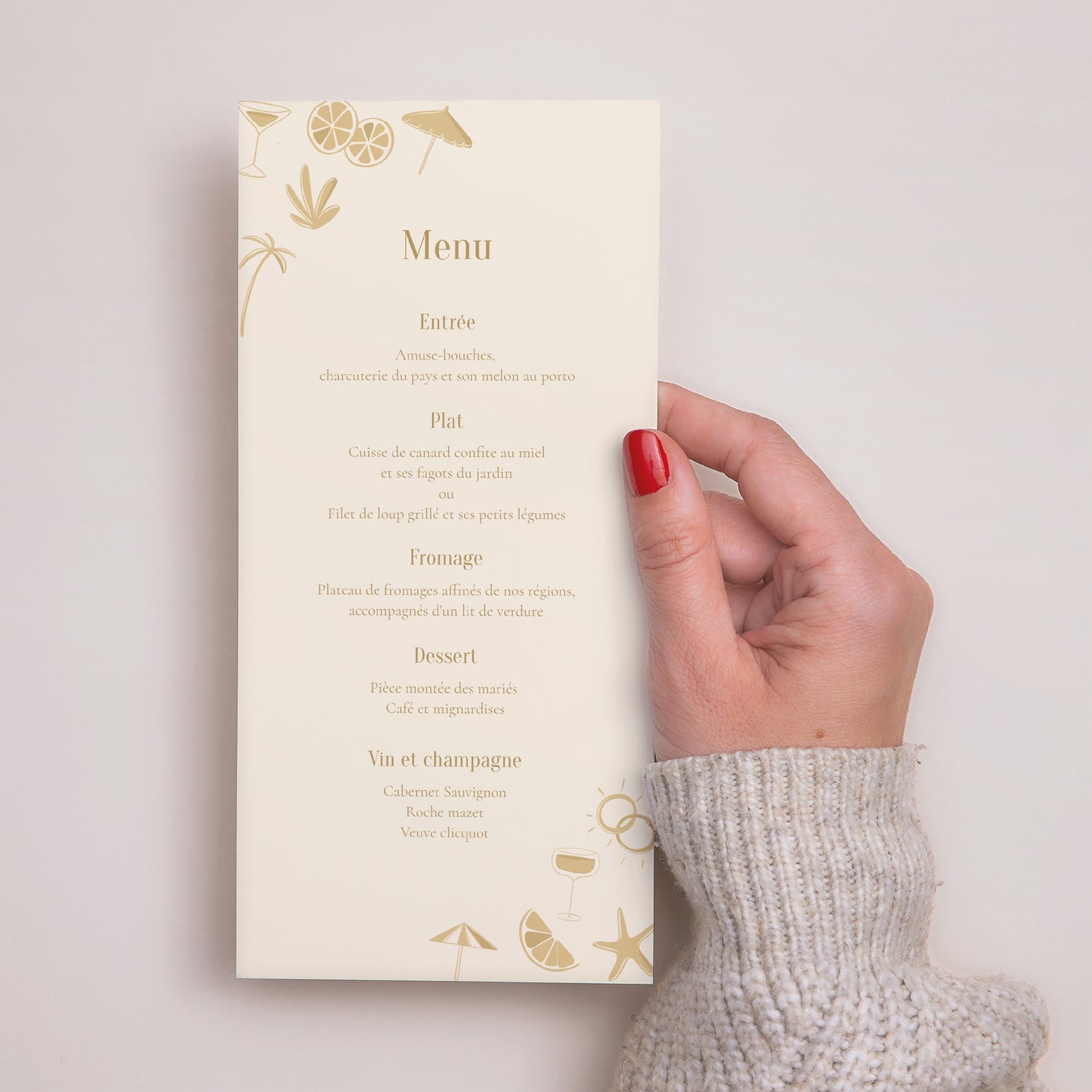 Menu Mariage Panoramique portrait Sous le sunlight photo N° 2