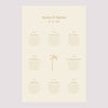 Plan de table Mariage Portrait Sous le sunlight photo N° 2