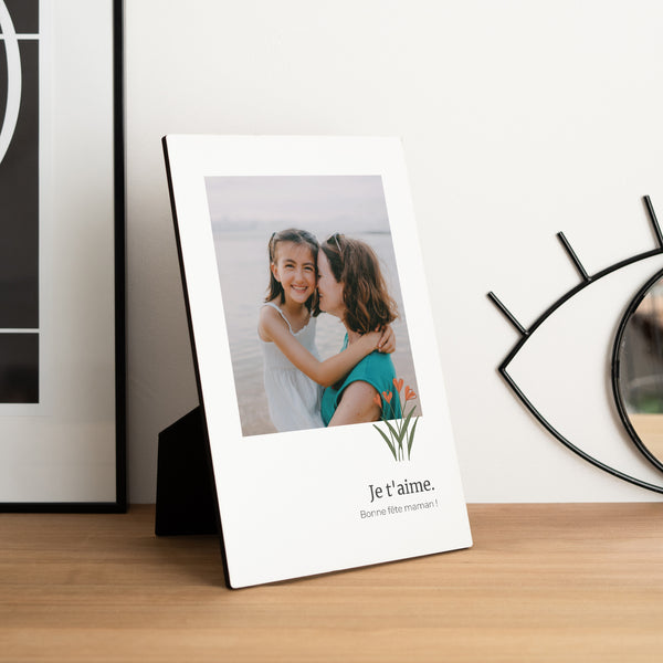 Cadre photo Objets Portrait Tulipes photo