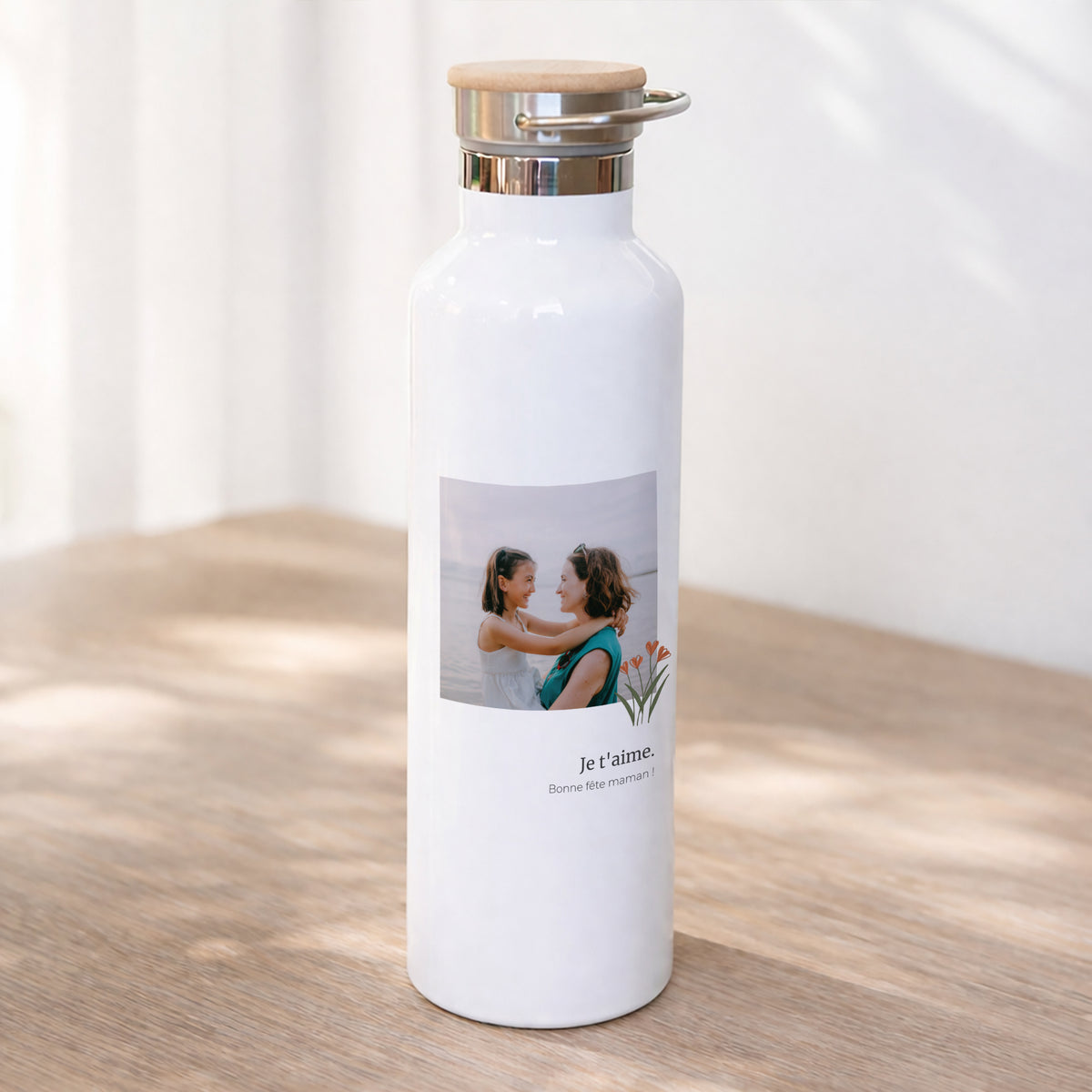 Gourde Objets 75 cl Tulipes photo N° 1