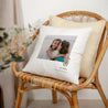 Coussin Objets Beige naturel Tulipes photo N° 2